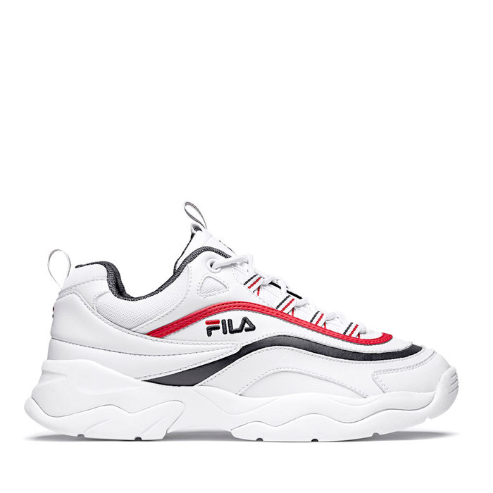 FILA // RAY LOW / WHITE+NAVY+RED - ::