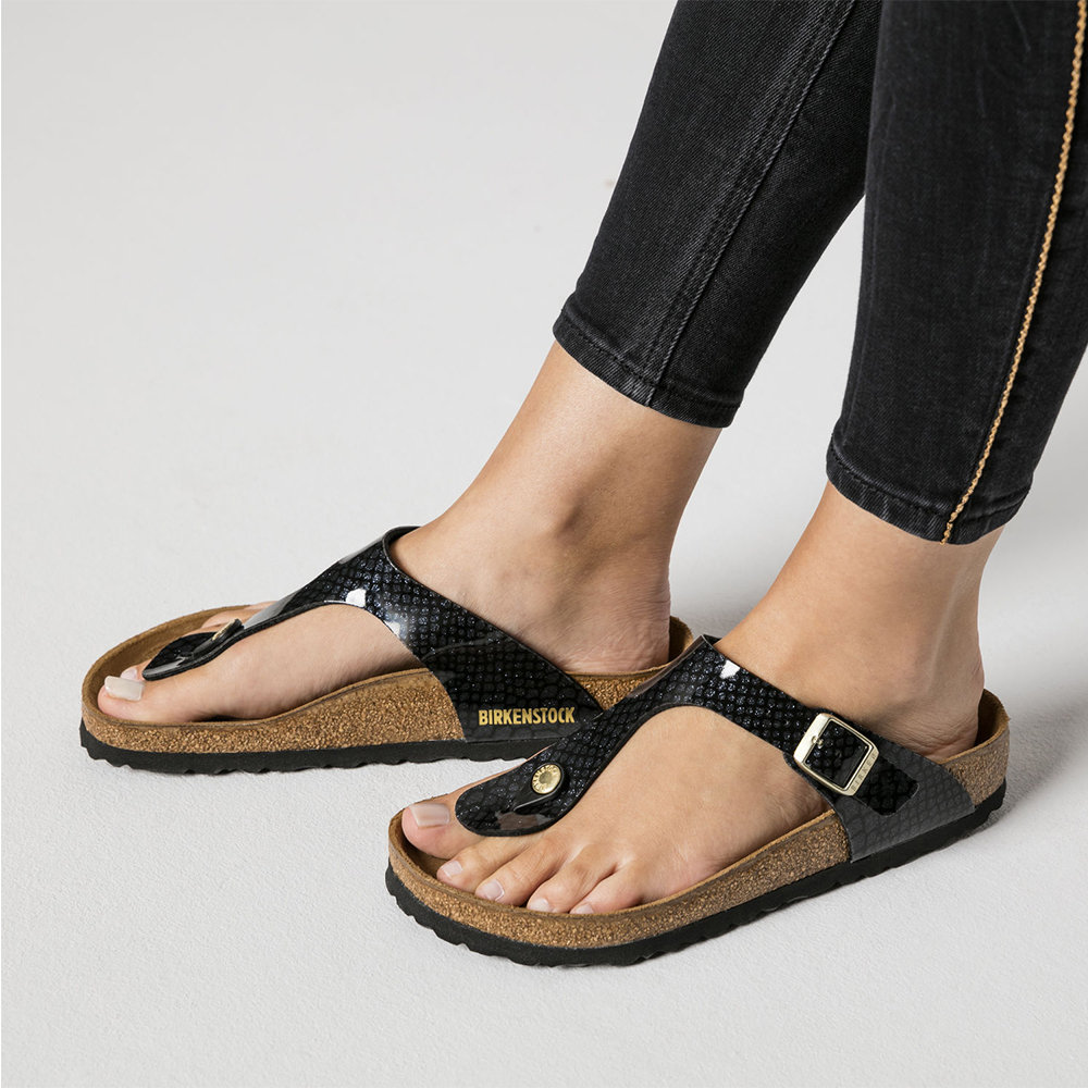 Birkenstock gizeh magic snake new arrivals
