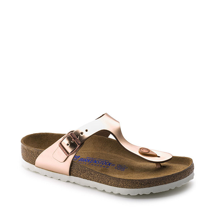 BIRKENSTOCK // GIZEH SFB / METALLIC COPPER - ::