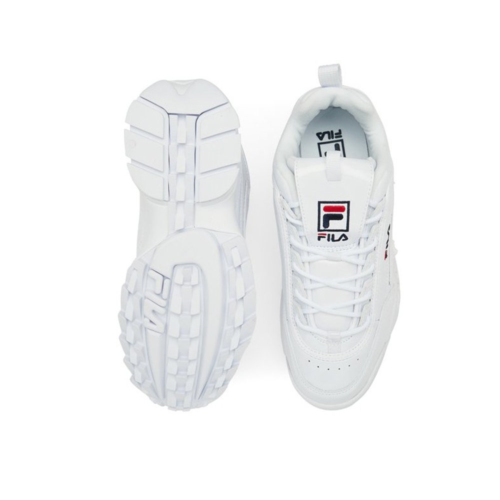 FILA DISRUPTOR M LOW WMN WHITE GARDENIA