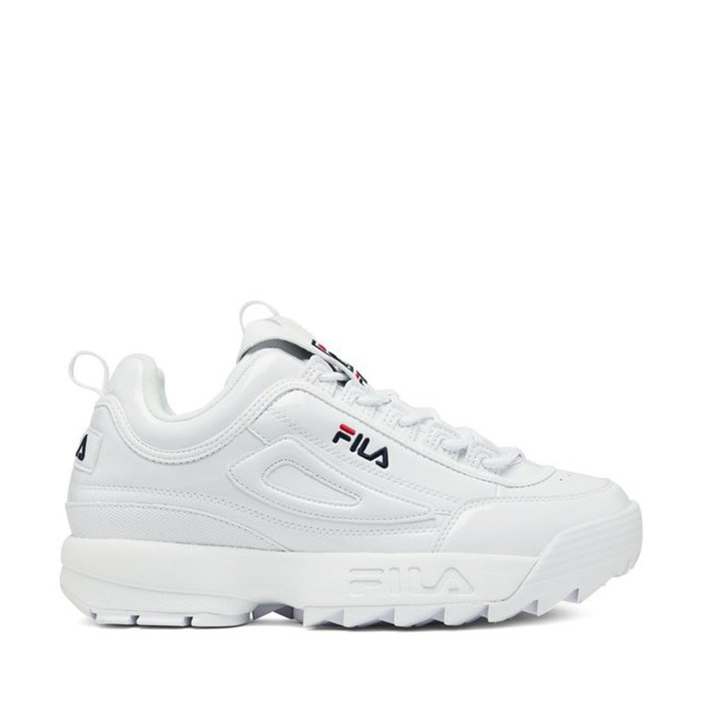 Fila disruptor m shop low wmn white