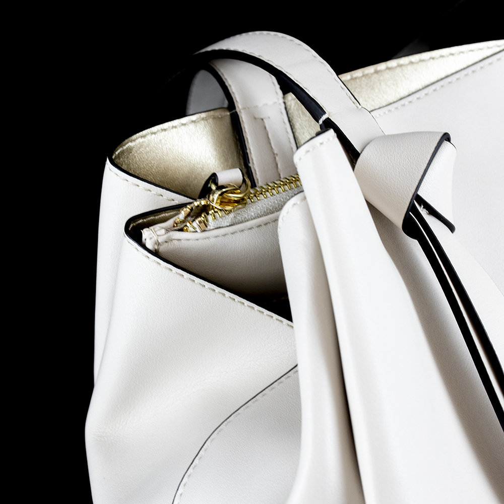 NINE WEST GAYA MILK PLATINO