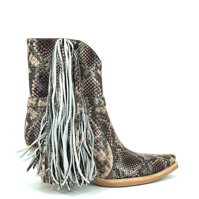 JEFFREY CAMPBELL // ARGY / TAUPE MULTI - ::