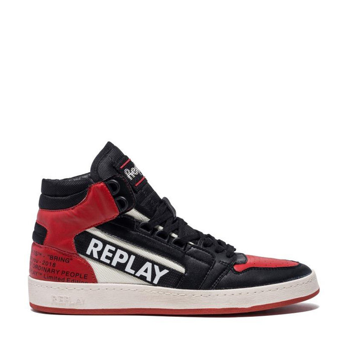 REPLAY // HURDLE / WHITE BLACK RED - ::