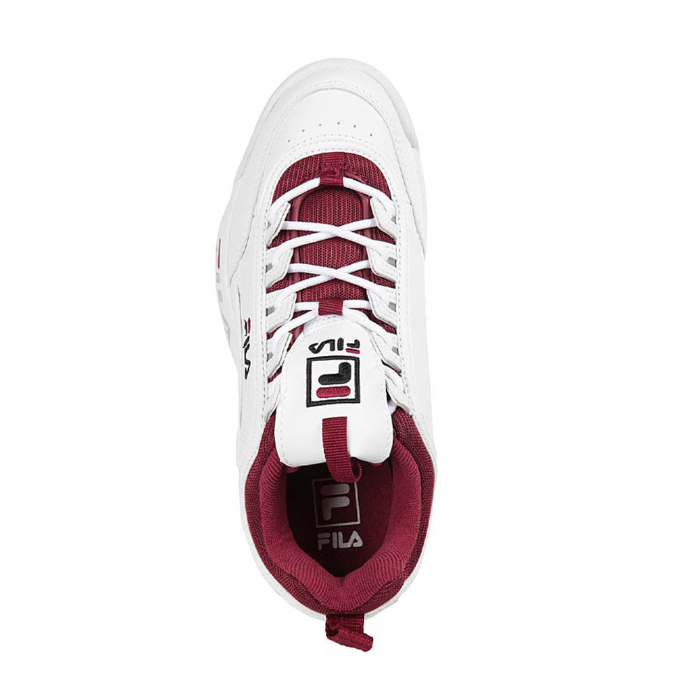 FILA DISRUPTOR CB L W WHT RHUBARB