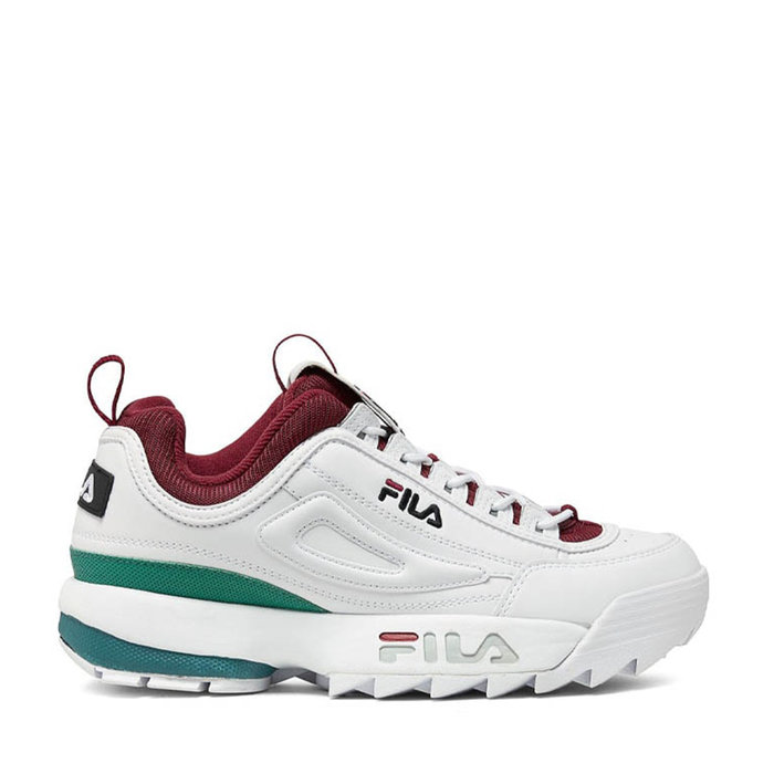 FILA // DISRUPTOR CB L W / WHT+RHUBARB - ::