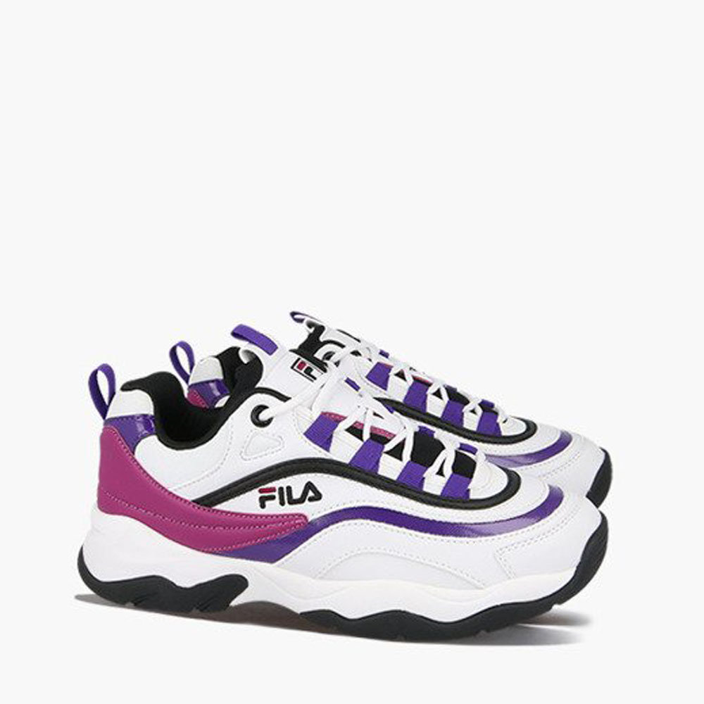 FILA RAY CB LOW WMN WHT TILLA BLK
