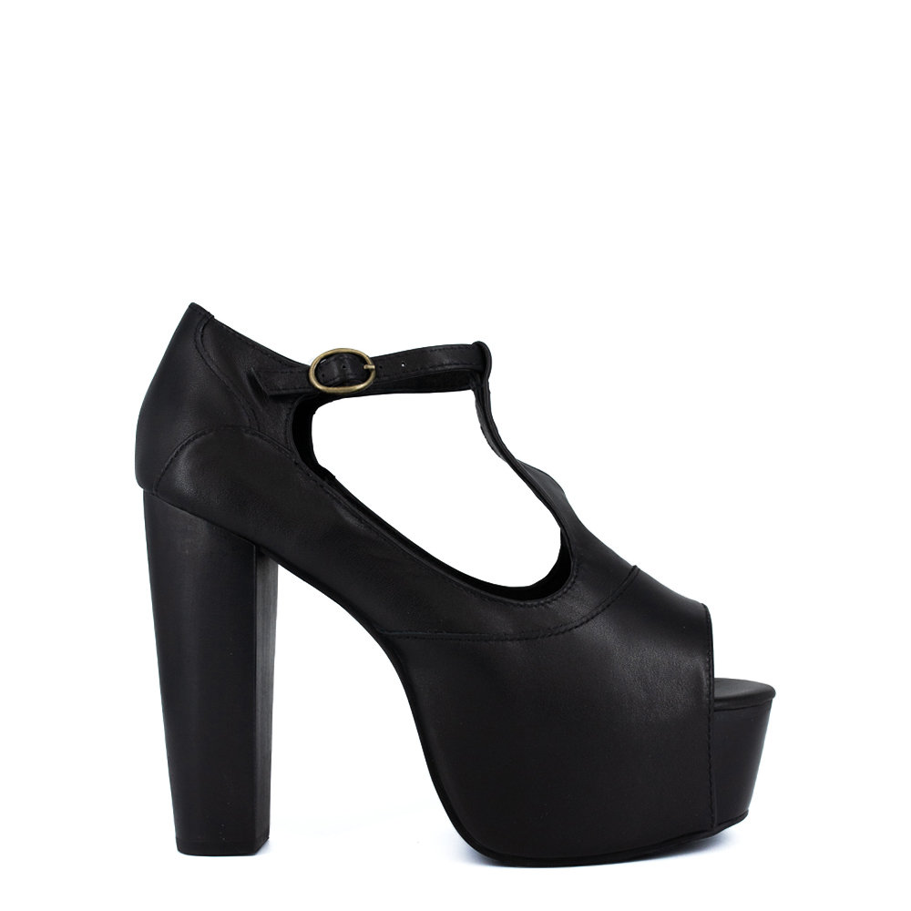 JEFFREY CAMPBELL FOXY BLACK