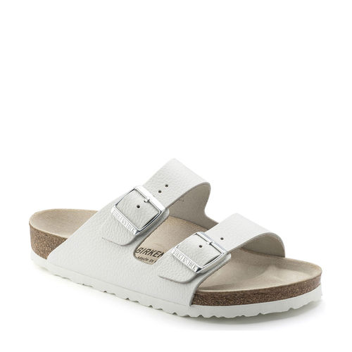 BIRKENSTOCK ARIZONA WHITE MEN GARDENIA