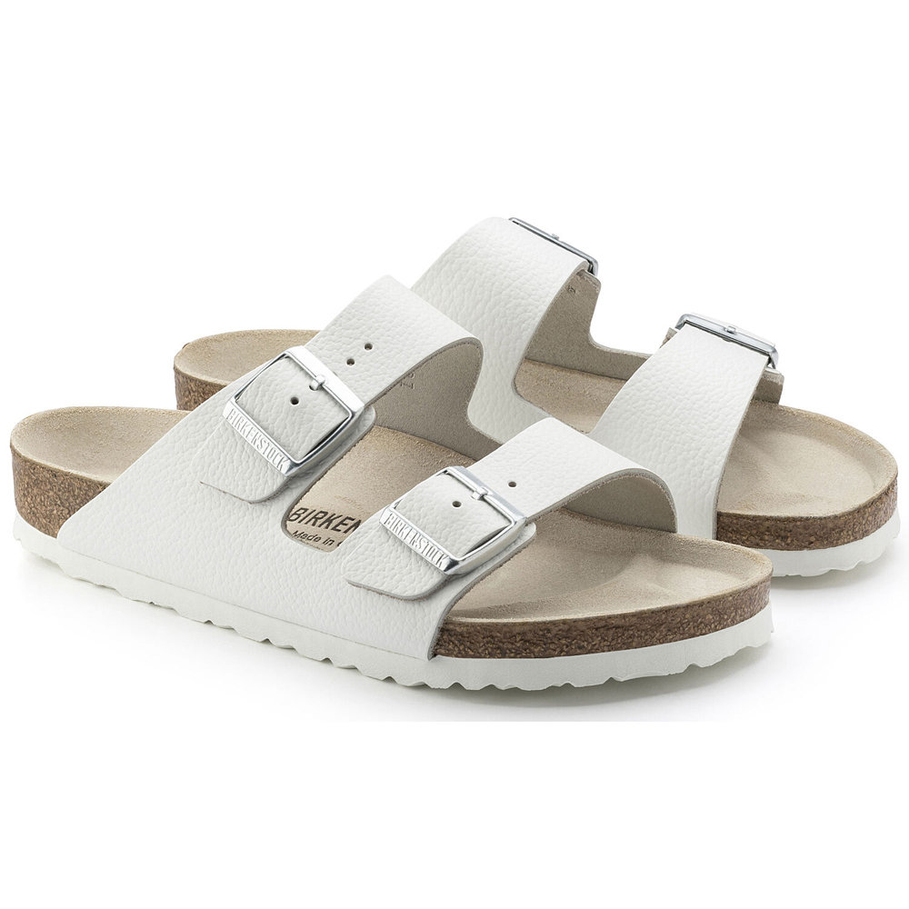 Birkenstock arizona white mens discount