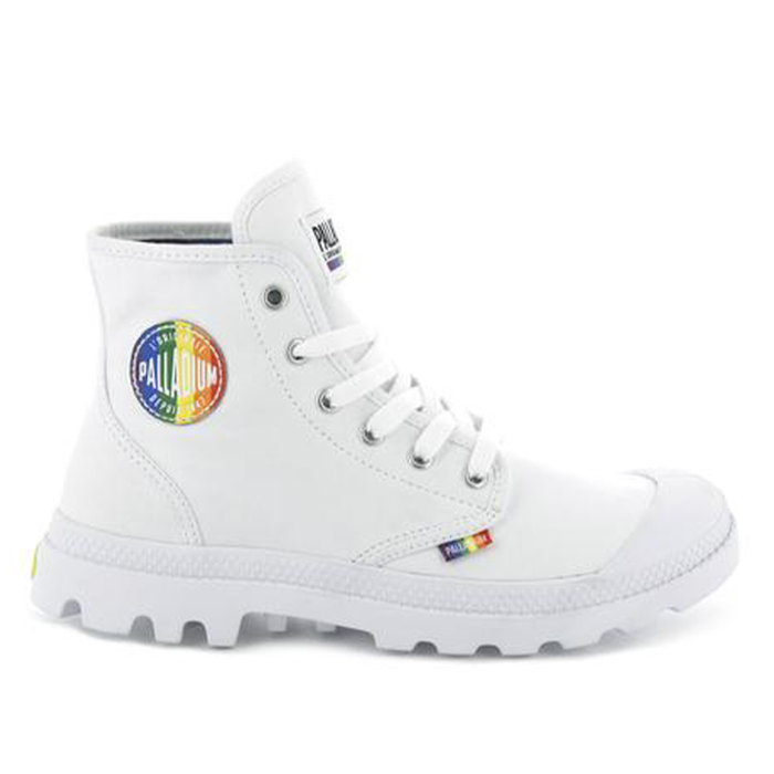 PALLADIUM // PAMPA PRIDE / WHITE+RAINBOW - ::