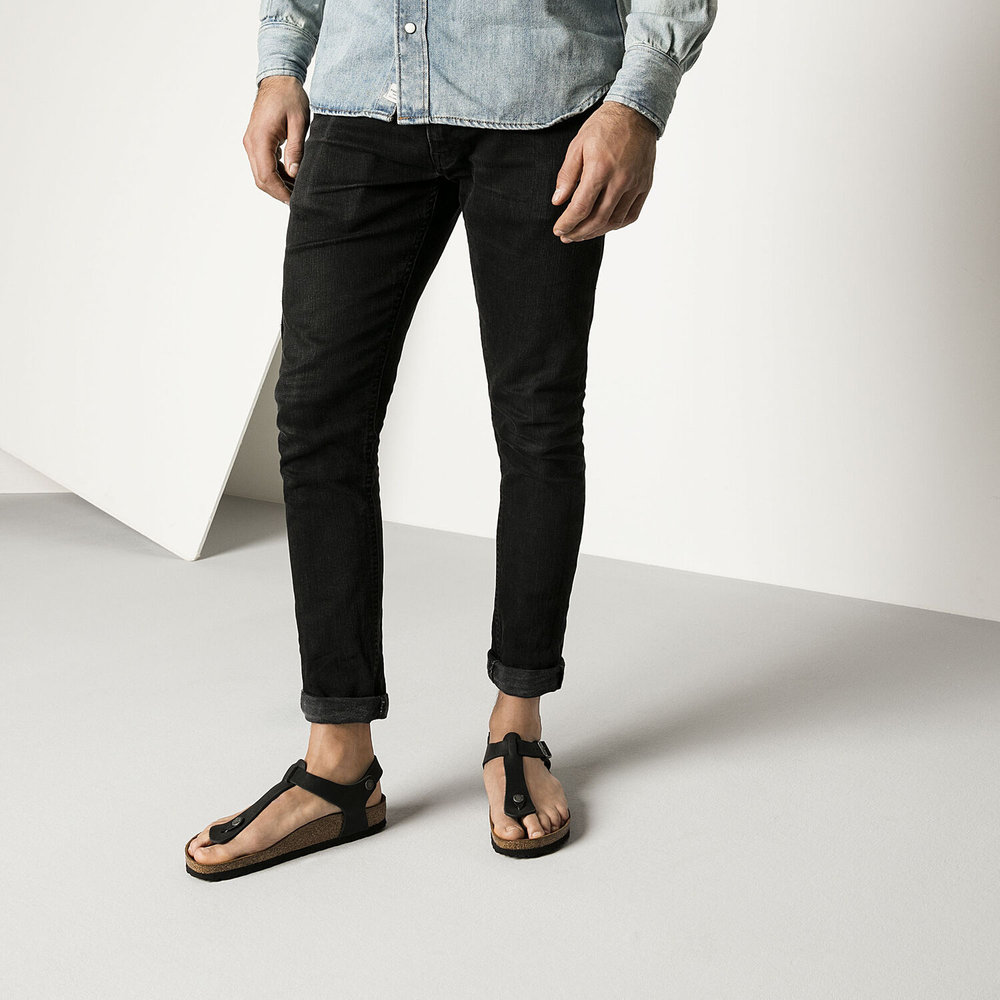 BIRKENSTOCK KAIRO BLACK GARDENIA