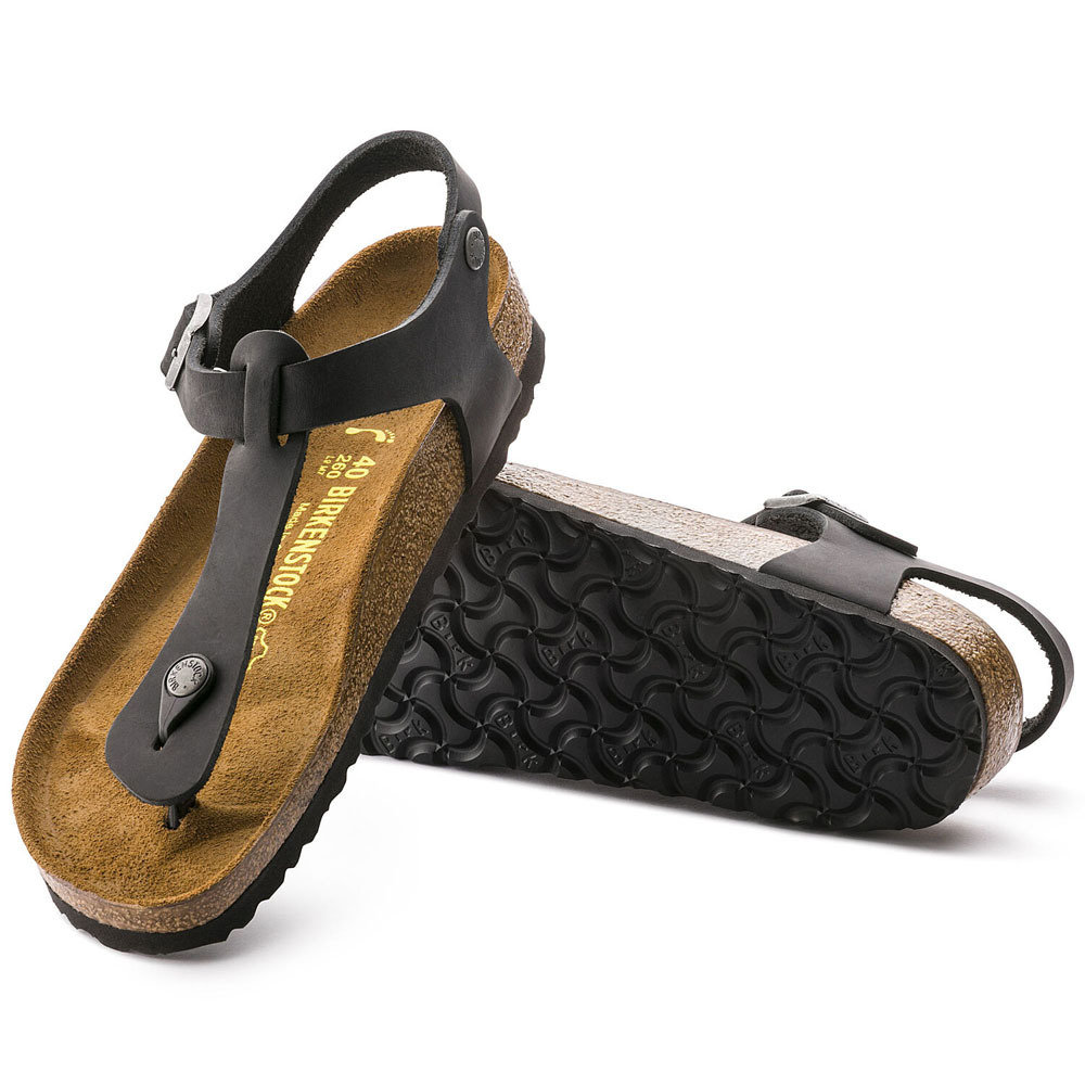BIRKENSTOCK KAIRO BLACK GARDENIA