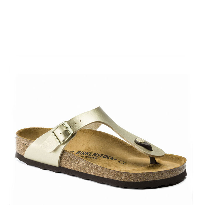 BIRKENSTOCK // GIZEH BF / GOLD - ::