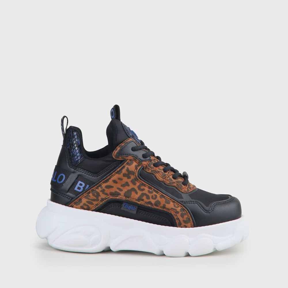 BUFFALO LONDON CLD CHAI LEOPARD BLACK