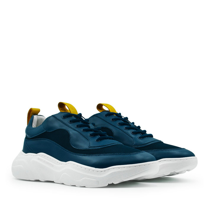 MIHLONDON // DB LOW SNEAKER / BLUE - ::