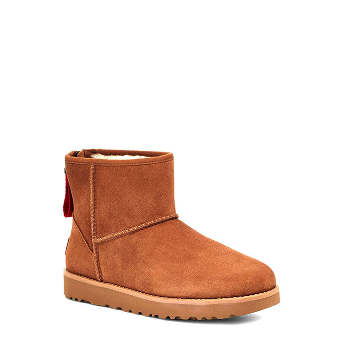 UGG // CLASSIC M LOGO ZIP / CHESTNUT - ::