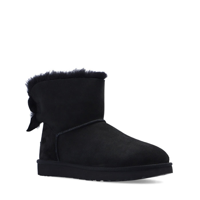 UGG // MINI BAILEY FLUFF BOW / BLACK - ::