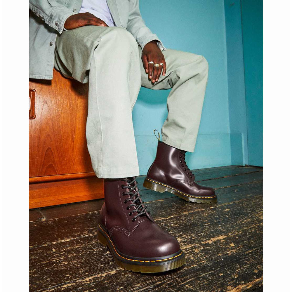 DR. MARTENS // 1460 SMOOTH / BURGUNDY - :: - GARDENIA