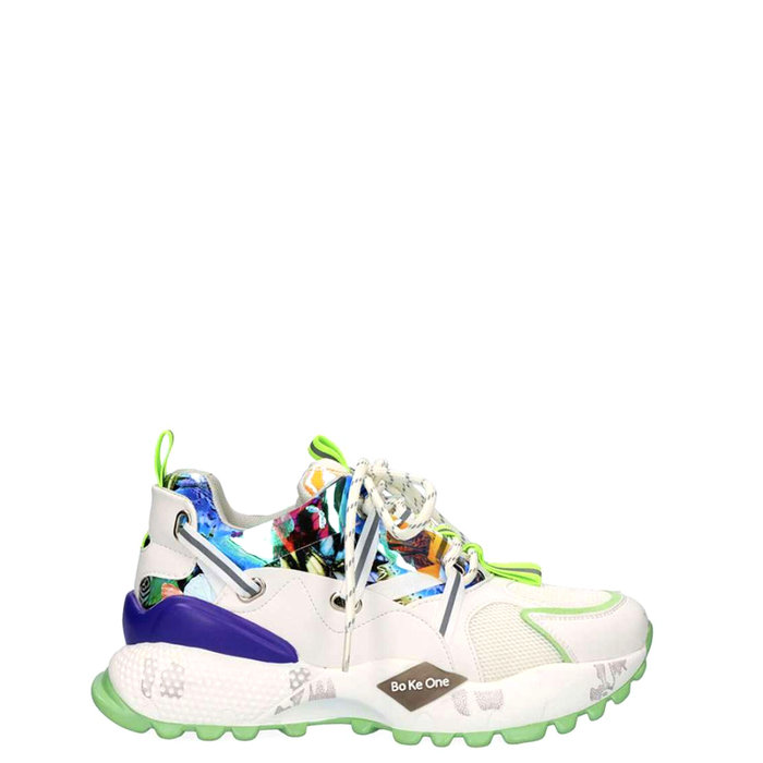 EXÉ // D190608-12 / WHT+GREEN - ::