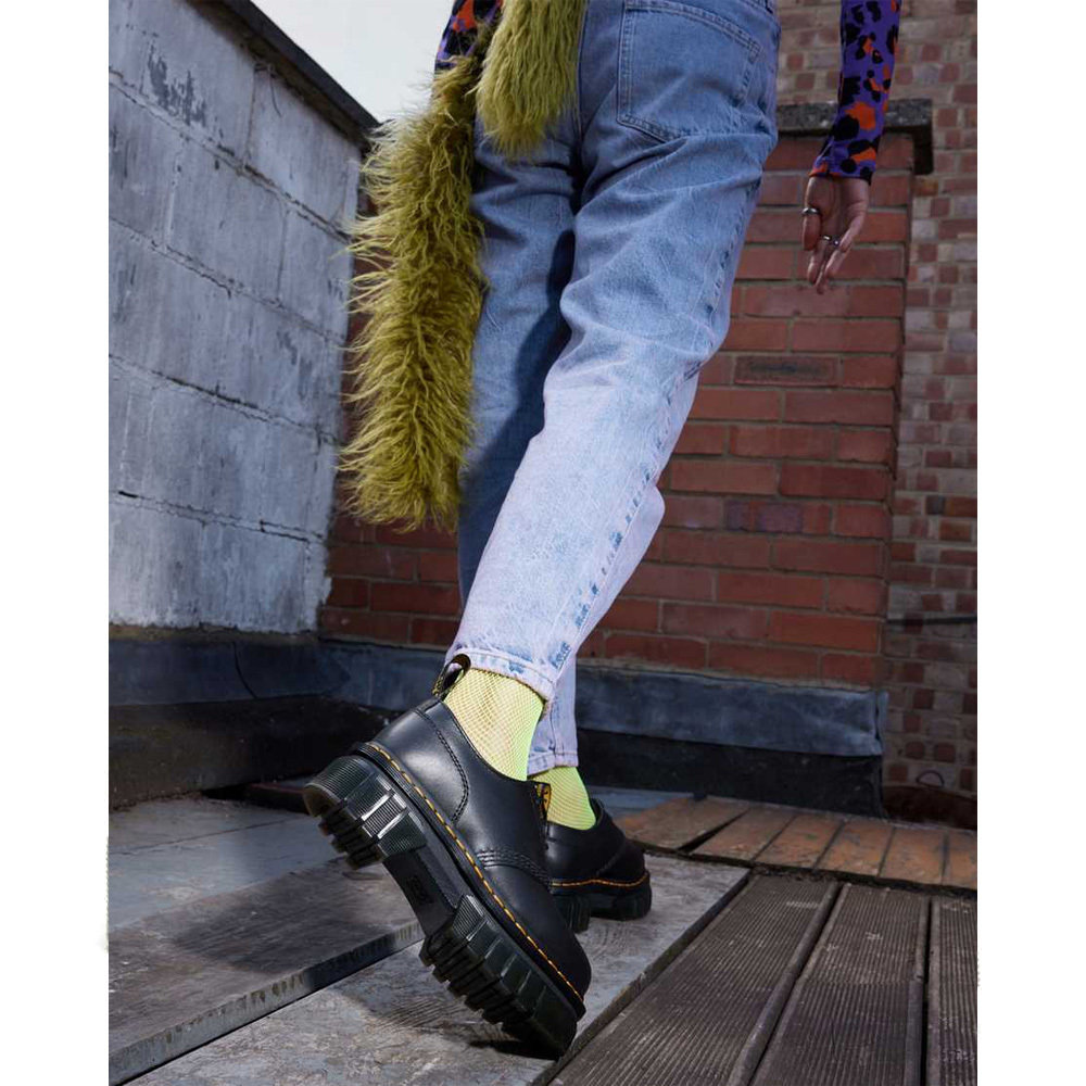 DR. MARTENS AUDRICK 3 EYE BLACK GARDENIA