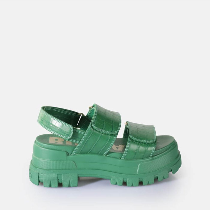 BUFFALO LONDON // ASPHA SND / CROCO GREEN - ::