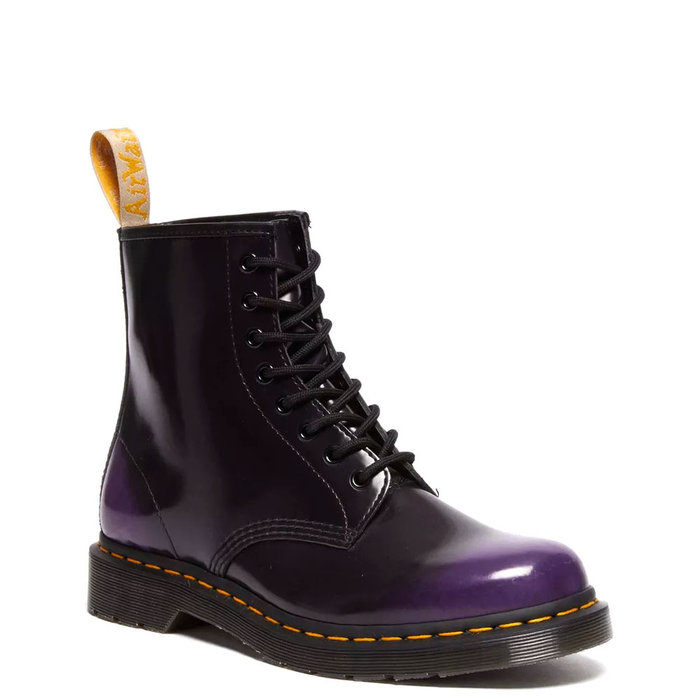 DR. MARTENS // 1460 VEGAN / BLK+PURPLE - ::