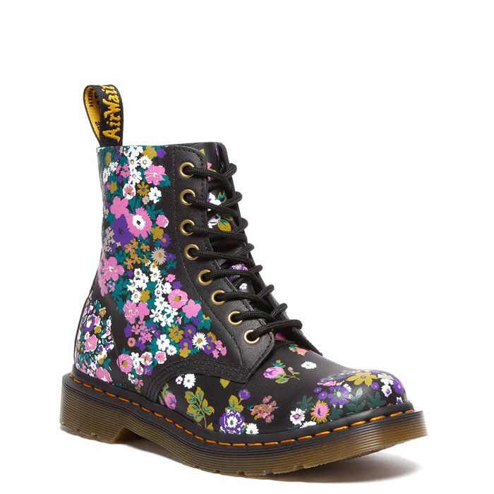 DR. MARTENS // 1460 PASCAL / BLACK+MULTI - ::