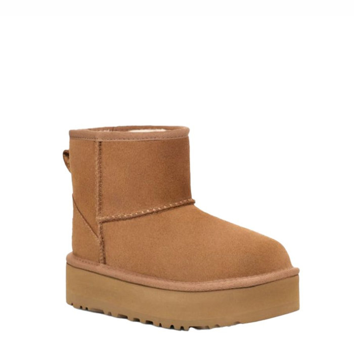 UGG // K CLASSIC MINI PLAT / CHESTNUT - ::