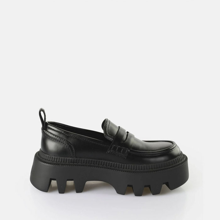 BUFFALO LONDON // FLORA LOAFER / BLACK - ::